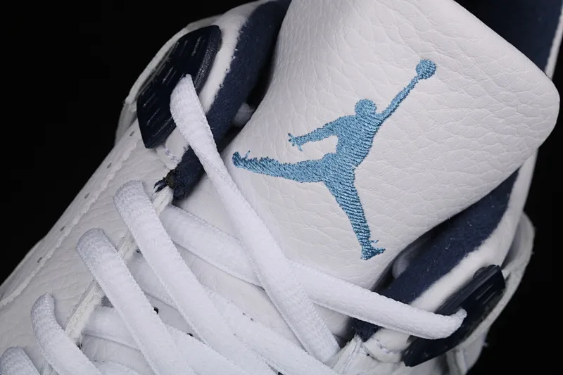All Categories Air Jordan Jordan Series Basketball Shoes Air Jordan 4 Pure Original Air Jordan 4 Retro LS AJ4 Joe 4 Columbia Blue First Layer Basketball Shoes 314254-107